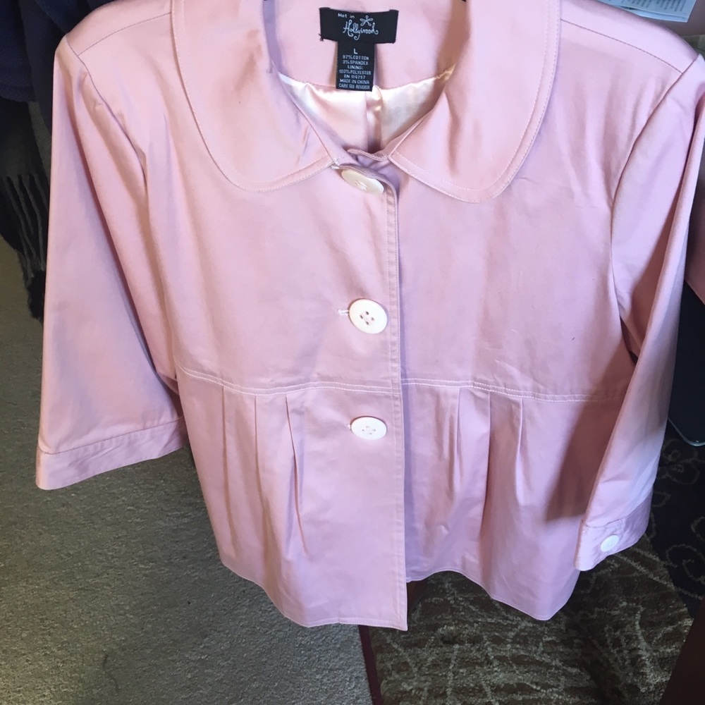 Hot in Hollywood crop coat